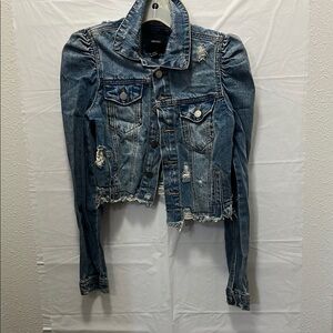 Distressed Denim Jacket